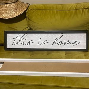 Home decor signs
